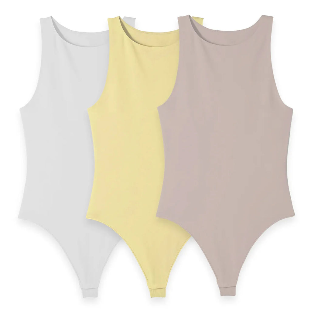 3PACK BODY ANASTASIA (BLANCO, AMARILLO, CAMEL)