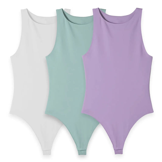 3PACK BODY ANASTASIA (BLANCO, OLIVA, LILA)