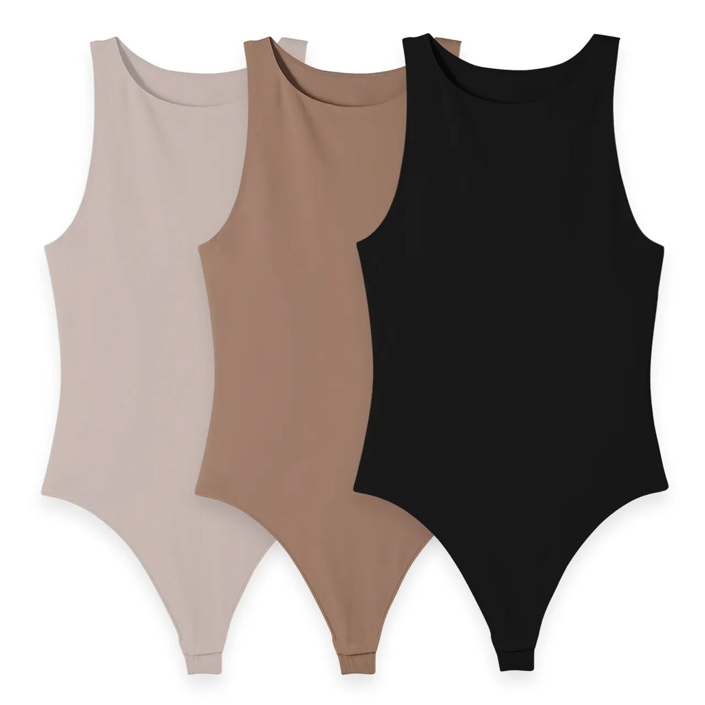 3PACK BODY ANASTASIA (CAMEL, CHOCOLATE, NEGRO)