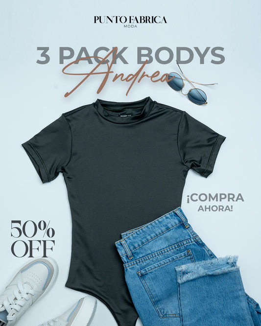 BODY ANDREA Manga Corta
