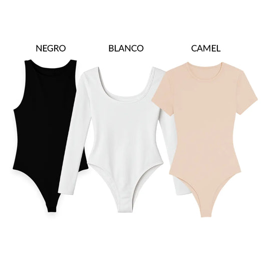 PACK 3 BODYS PERFECT - ANASTASIA NEGRO – VALENTINA BLANCO – ANDREA CAMEL