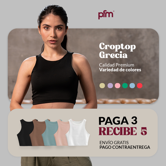 Croptop Grecia Básico